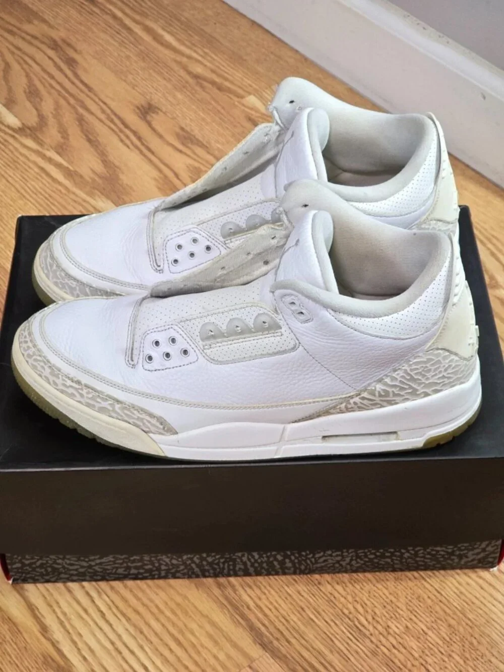 Air Jordan 3 Retro Pure Triple White 2018 136064-111